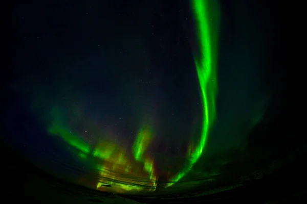 Aurora Borealis Kuzey Işıkları Bazen Kutup Işıkları Olarak Adlandırılır Zlanda — Stok fotoğraf