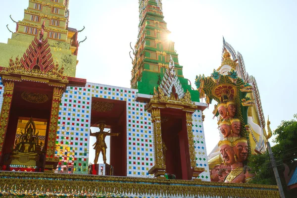 Wat Khun Chan Temple Avec Les Principales Caractéristiques Sont Grandes — Photo