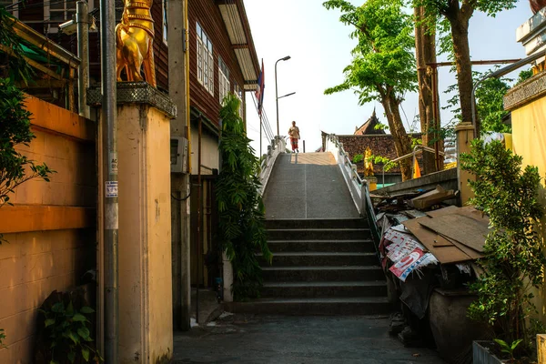 Bangkok Tayland Şubat 2019 Wat Khun Chan Ana Özelliklere Sahip — Stok fotoğraf