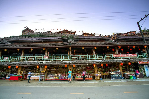 Mae Hong Son Thailand November 2018 Chinese Style Yunnan Village — Stock Photo, Image