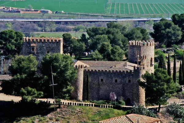 Κάστρο Του San Servando Castillo San Servando Ένα Μεσαιωνικό Κάστρο — Φωτογραφία Αρχείου