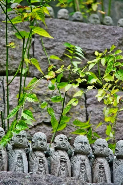日本神奈川县 神奈川建省 的神奈川县 神奈川县 的佛教寺庙Hasekura的吉佐雕像 日本关东地区 通常被称为Hase Kannon Hase Dera — 图库照片