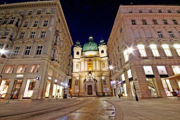 Viena Wien Austria Osterreich Junio 2017 Iglesia Católica San Pedro — Foto de Stock
