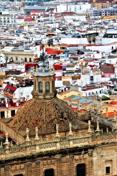 Stadtbild Von Sevilla Von Der Giralda Aus Gesehen Dem Glockenturm — Stockfoto