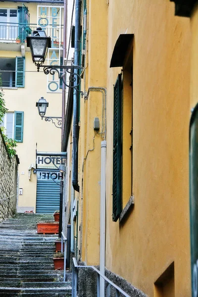 Lombardei Region Como Italien März 2010 Seitenansicht Der Kleinen Stadt — Stockfoto