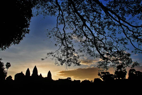 Angkor Wat Nokor Wat Capital Temple Hindu Tanrısı Vishnu Nun — Stok fotoğraf