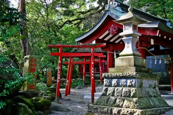 Kinomiya Shrine Sanctuaire Bois Une Destination Touristique Populaire Connue Comme — Photo