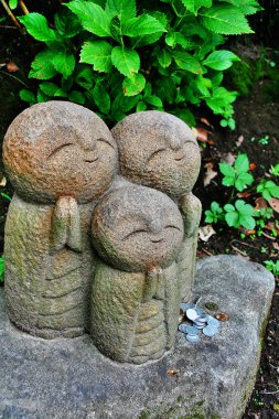 Hase-dera'daki Nagomi Jizo (Kaiko-zan Jisho-in Hase-dera), yaygın olarak Hase-kannon olarak adlandırılır, Kamakura'da bir Budist tapınakları, Kanagawa Bölgesi (Kanagawa-ken), Kanto bölgesi, Japonya