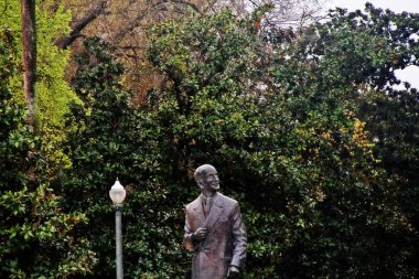 Sevilla (Sevilla), Endülüs, Güney İspanya - 14 Mart 2017 - Junta de Andaluca, Constitucion Bulvarı.