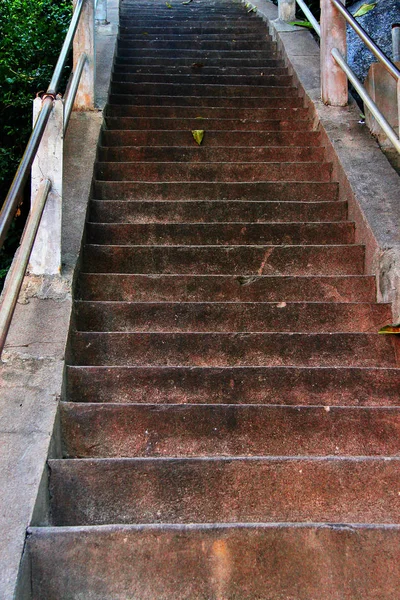 Treppen Eingang Zum Khao Takiab Tempel Auf Dem Khao Takiab — Stockfoto
