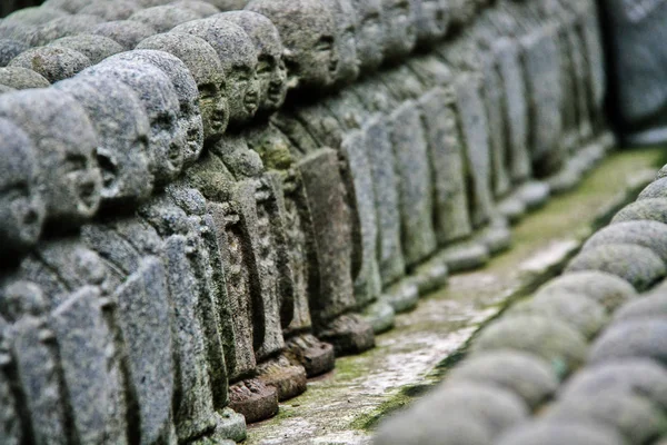 Sochy Jizo Jizo Hase Deru Kaiko Zane Jishoin Hase Dera — Stock fotografie