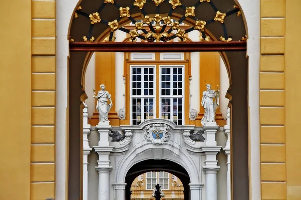 Entrada Principal Abadía Melk Alemán Stift Melk Una Abadía Benedictina — Foto de Stock