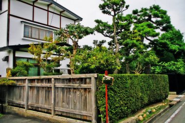 Japon eski evi Hirosaki, Aomori Bölgesi, Tohoku Bölgesi, Japonya