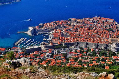Dubrovnik ve Adriyatik Denizi eski kenti, Unesco Dünya Mirası Alanı, Dubrovnik-Neretva İlçesi, Dalmaçya bölgesi, Hırvatistan