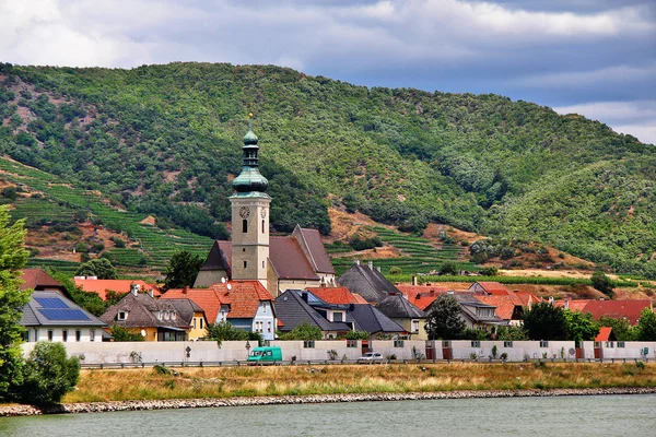 Kremže Der Donau Spolkové Zemi Dolní Rakousy Údolí Wachau Rakousko — Stock fotografie