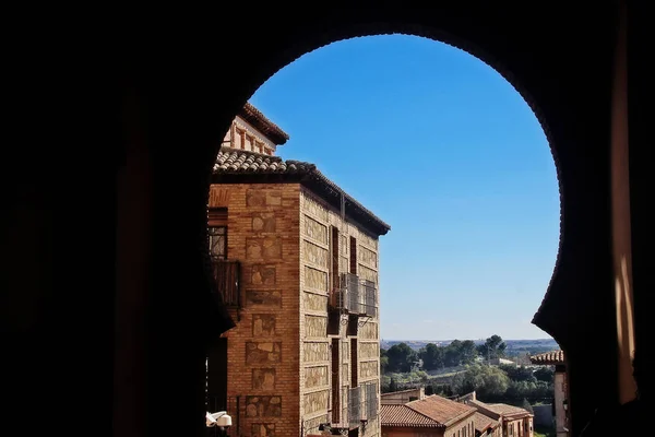 Plaza Zocodover Veya Zocodover Meydanı Toledo Kastilya Mancha Spanya — Stok fotoğraf