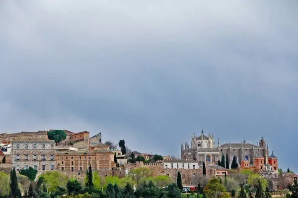 Zabytkowe Miasto Toledo Wpisane Listę Światowego Dziedzictwa Unesco Toledo Kastylia — Zdjęcie stockowe