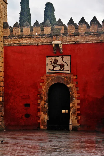 Plaza Del Triunfo Sevilla Andalusien Södra Spanien — Stockfoto