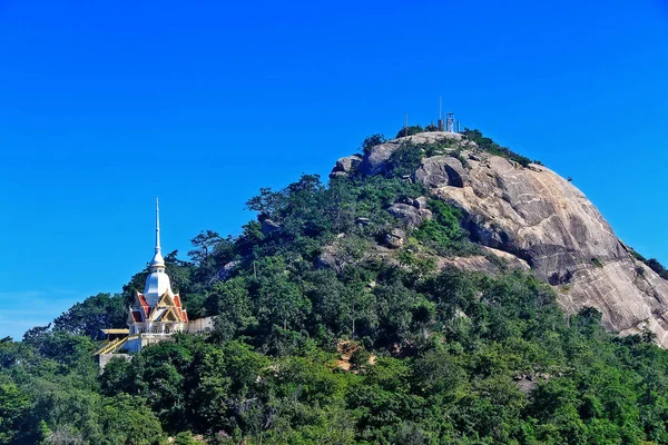 Templo Khao Takiab Montanha Khao Takiab Também Conhecida Como Montanha — Fotografia de Stock