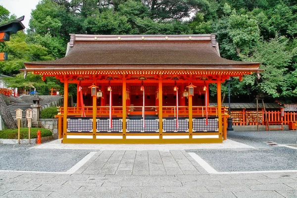 Fushimi Inari Taisha Shrine Located Base Inari Mountain Fushimi Kyoto —  Fotos de Stock