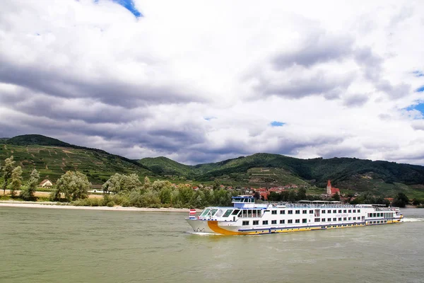 Wachau Valley Dolní Rakousko Června 2017 Weissenkirchen Der Wachau Město — Stock fotografie