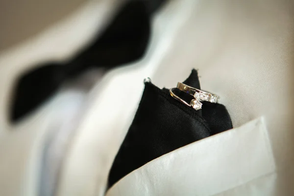 Couple Wedding Rings Lovers — Stock Photo, Image