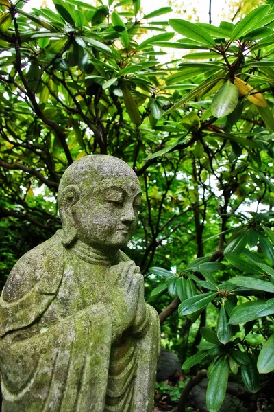 Butsuzo Estatua Budista Jizo Hase Dera Kaiko Zan Jisho Hase — Foto de Stock