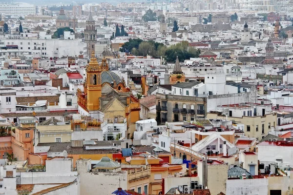 Stadtbild Von Sevilla Von Der Giralda Aus Gesehen Dem Glockenturm — Stockfoto