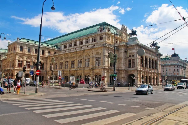 Viena Austria Junio 2017 Ópera Estatal Viena Wiener Staatsoper Fue —  Fotos de Stock