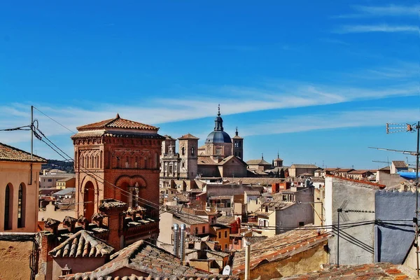 San Ildefonso Cizvit Kilisesi Iglesia San Idelfonso Tarihi Toledo Şehrinin — Stok fotoğraf