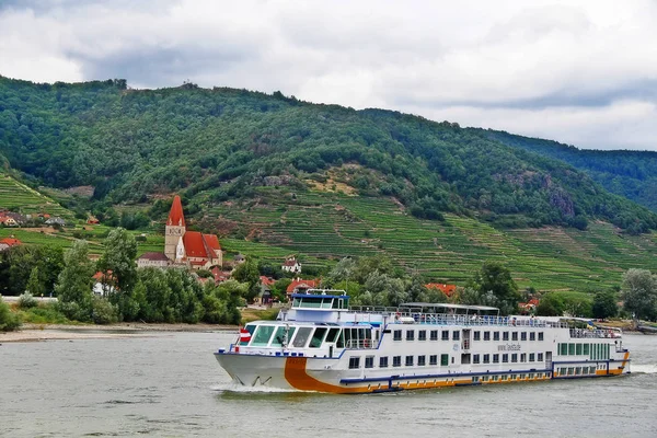 Wachau Valley Baixa Áustria Junho 2017 Weissenkirchen Der Wachau Município — Fotografia de Stock