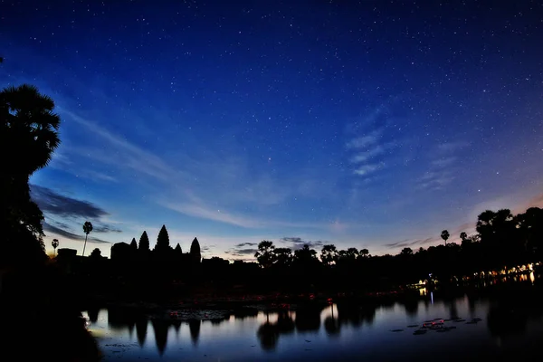 Ангкор Ват Нокор Ват Столичный Храм Храмовый Комплекс Первоначально Построенный — стоковое фото