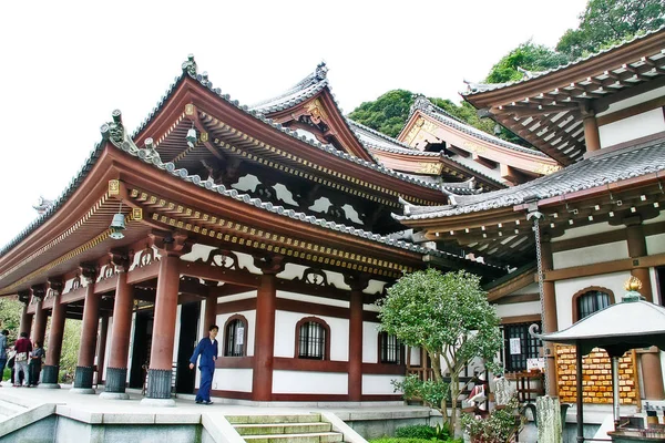 Kamakura Prefeitura Kanagawa Região Kanto Japão Setembro 2009 Kannon Salão — Fotografia de Stock