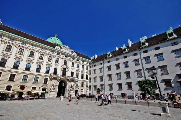 Vienna Austria June 2017 Hofburg Imperial Chancellery Wing Reichskanzleitrakt One — Stock Photo, Image