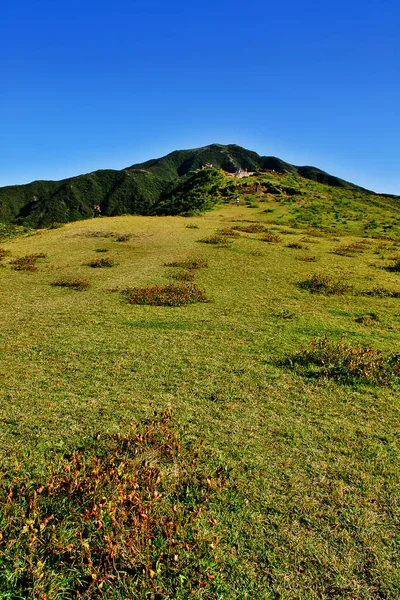 Mount Aso Aso San Japonya Nın Büyük Aktif Yanardağı Aso — Stok fotoğraf