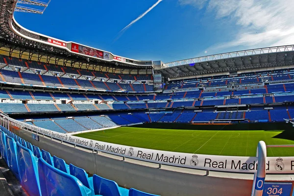 Estádio Santiago Bernabu Estádio Santiago Bernabu Estádio Real Madrid Desde Fotografia De Stock