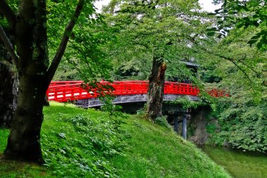Hirosaki Kale Parkı, Hirosaki (Hirosaki-shi), Aomori Bölgesi, Tohoku Bölgesi, Japonya