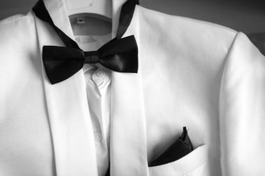Nonthaburi, Thailand - March 29, 2013 - Groom suit for new groom in wedding ceremony.