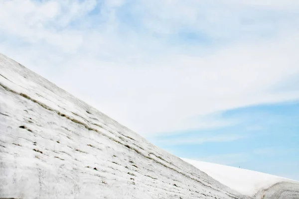 Gorge Snow Yuki Otani Tateyama Kurobe Alpine Route Japan Alps — Stockfoto