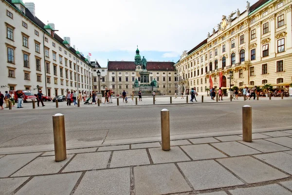Viena Austria Junio 2017 Hofburg Antiguo Palacio Imperial Invierno Centro —  Fotos de Stock
