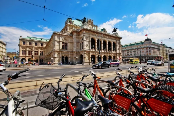 Wien Österreich Juni 2017 Wiener Staatsoper Ursprünglich Wiener Hofoper Ein — Stockfoto
