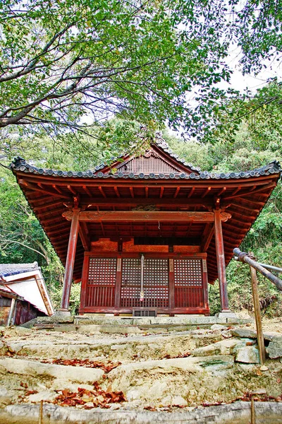 Salón Del Templo Kimiidera Templo Kimii Gokokuin Kimiisangohoji Wakayama Prefectura — Foto de Stock