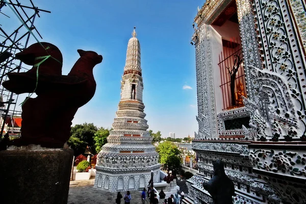 Wat Arun Ratchawararam Ratchawaramahawihan Temple Dawn Wat Jang Located Thonburi — Stock Photo, Image