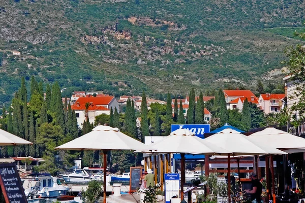 Cavtat Croácia Junho 2017 Cavtat Uma Antiga Cidade Mediterrânea Costa — Fotografia de Stock