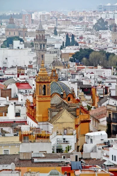 Sevilla Şehri Giralda Giralda Sevilla Katedrali Seville Endülüs Spanya Nın Stok Resim