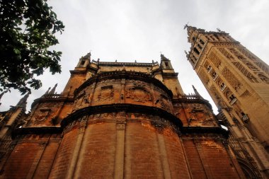 Saint Mary of the See Katedrali (Santa Mara de la Sede Katedrali) veya Sevilla Katedrali, Roma Katolik Katedrali ve dünyanın üçüncü büyük kilisesi Sevilla (Sevilla), Endülüs, Güney İspanya