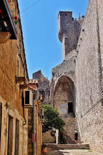 Torre Minceta Tvrdava Minceta Forte Forte Punto Più Alto Delle — Foto Stock