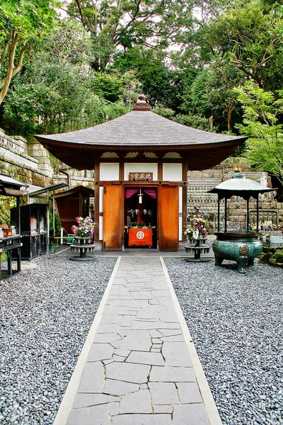 神奈川県鎌倉市の仏教寺院 長谷観音 と呼ばれる長谷寺の地蔵堂 海古山地所長谷寺 — ストック写真