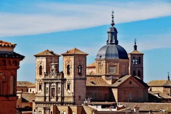 San Ildefonso Cizvit Kilisesi Iglesia San Idelfonso Tarihi Toledo Şehrinin — Stok fotoğraf