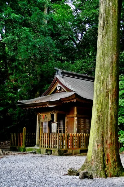 Svatyně Takachiho Takachiho Jinja Shinto Svatyně Věnovaná Takačhosumegami Jisshyadaimyoujin Takachiho — Stock fotografie